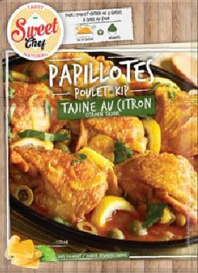 Papillote Sweet Tajine au Citron avec sachet