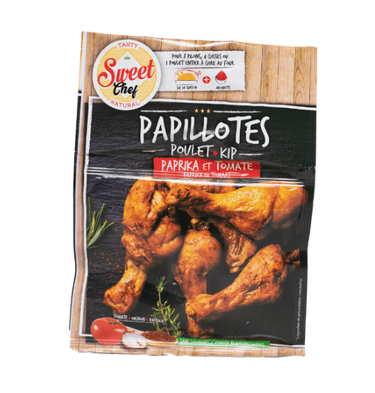 Papillote Paprika / Tomate