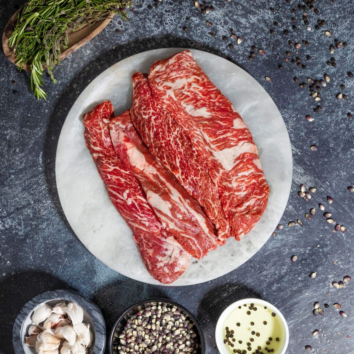 Australian Wagyu 8-9MB Beef Flank Steak/Bavette