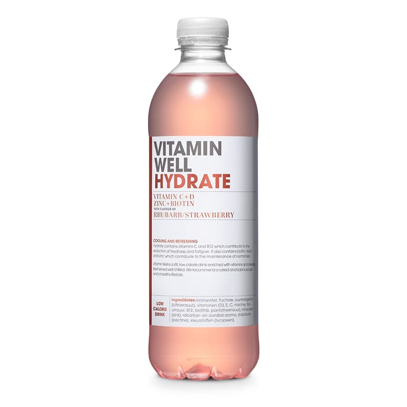 VITAMINE WELL RHUBARB STRAWBERRY