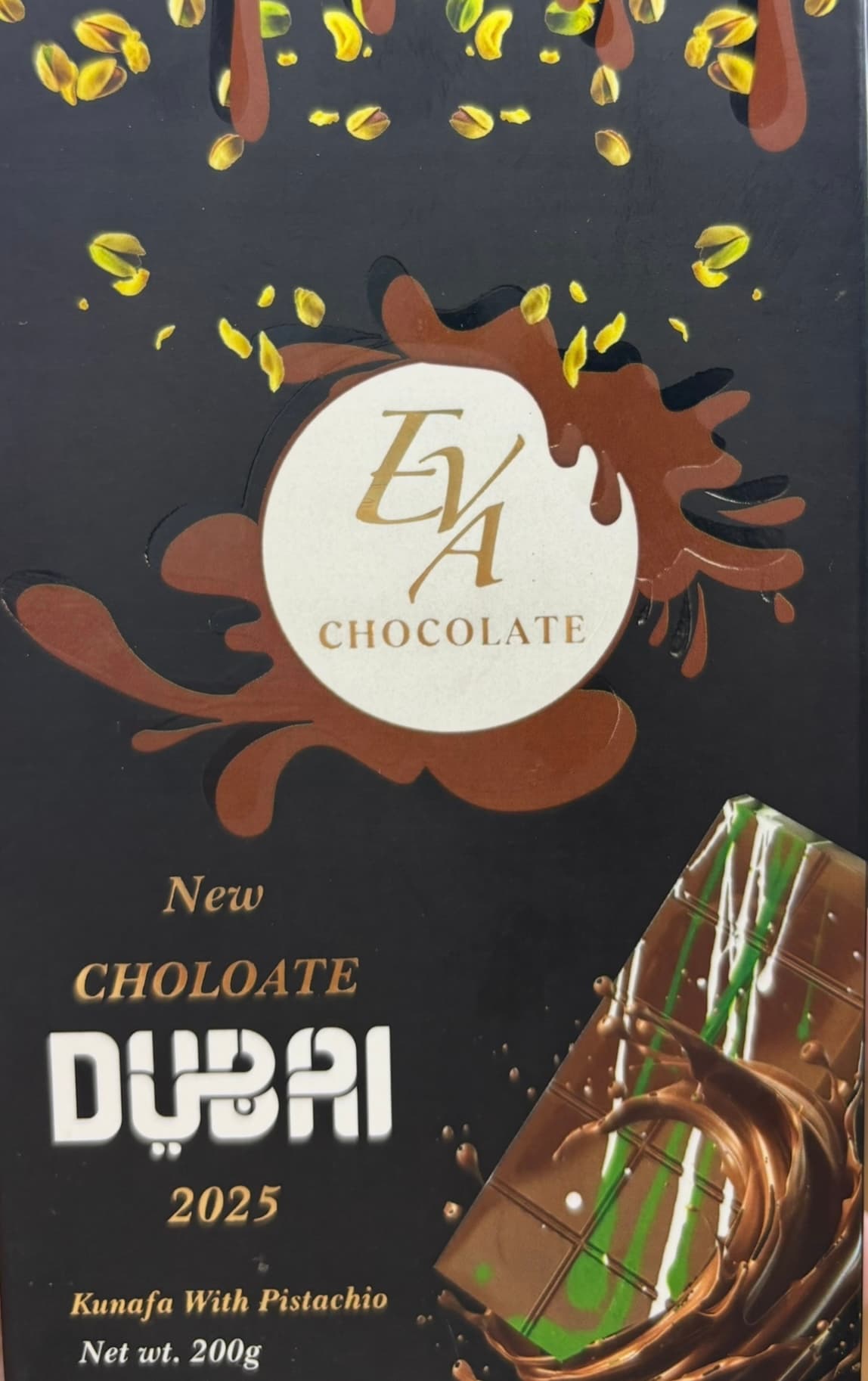 Dubai Pistachio Chocolate bar