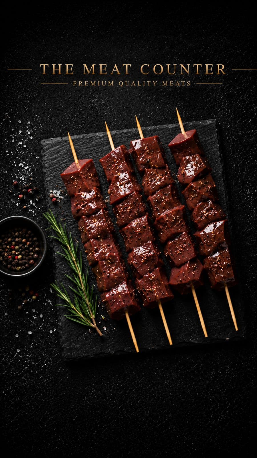 BEEF LIVER SKEWERS