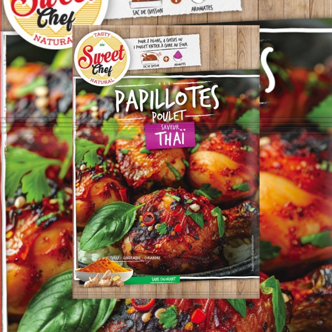 Papillote THAI 30G avec sachet