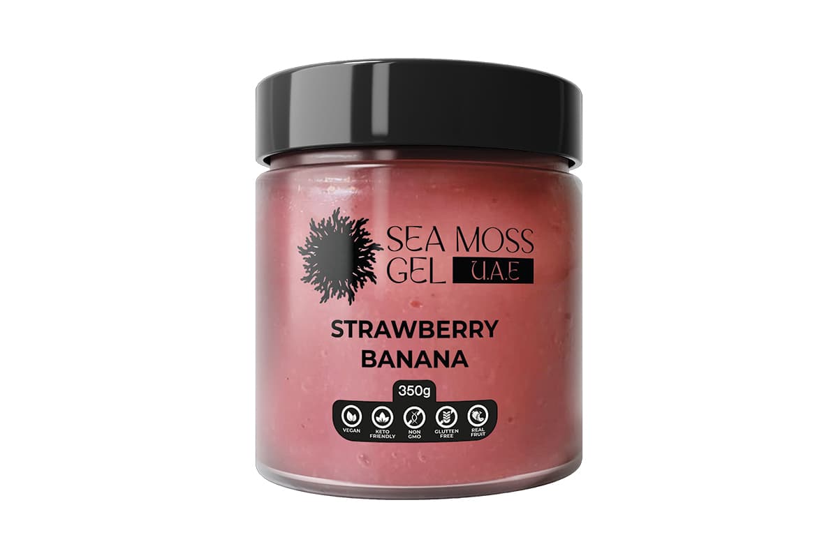 Strawberry Banana Sea Moss Gel