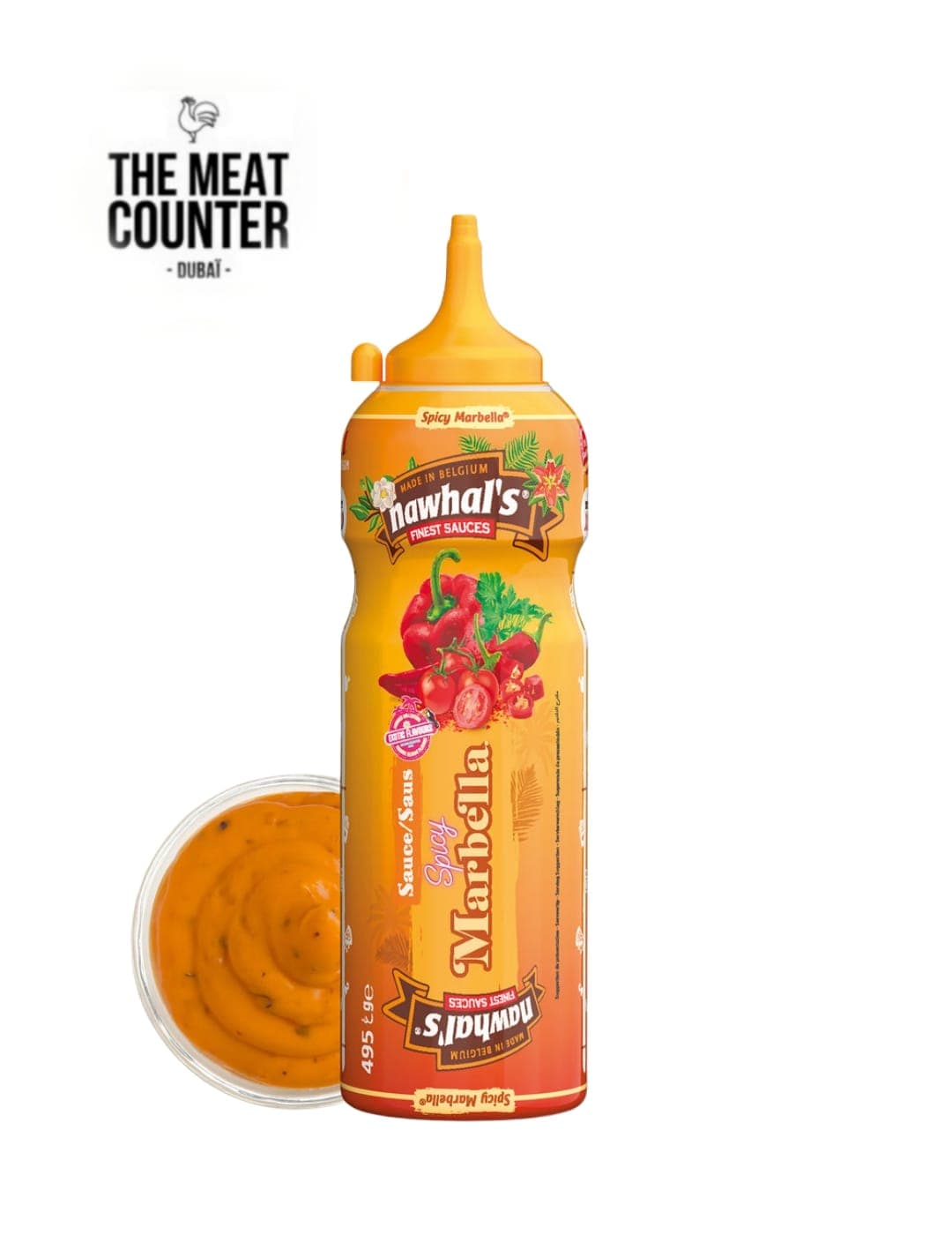 Sauce Marbella Spicy 495G Nawhal's