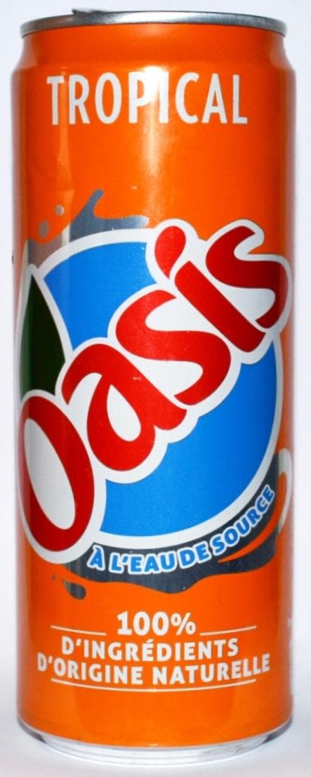 Oasis can 33cl