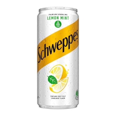Schweppes Lemon Mint bottle small 30cl