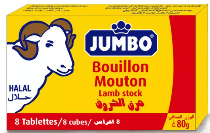 jumbo bouillon mouton